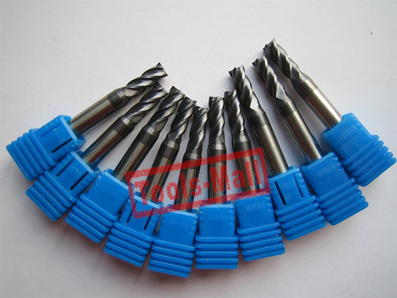 

5mm D5*25*D6*75 4 Flutes HRC55 Flat Square End mills Milling cutters CNC Spiral Router bits carbide cutter CNC tools