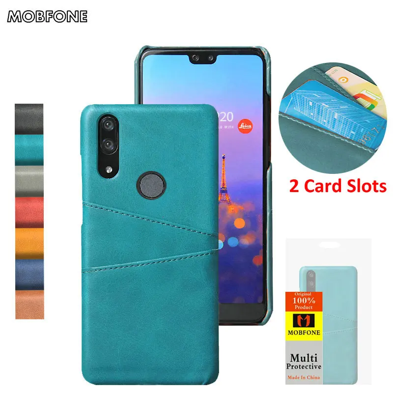 

For ASUS Zenfone Max Pro M2 ZB631KL ZB631KL Luxury Card Slots Phone Case On Zenfone Max Pro M1 ZB601KL ZB602KL 2 Slots Cover