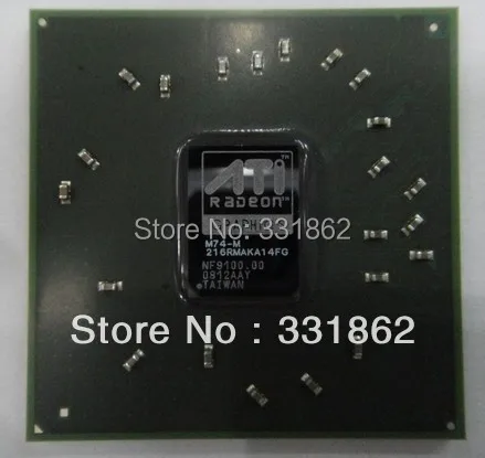 Новый ATI Radeon M74 М 216RMAKA14FG BGA микросхемы чип с шариками для Ноутбуков|ic chip|ic lm339ic chip