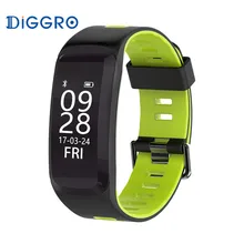 Bluetooth 4 0 Diggro F4 Smart Sport Bracelet IP68 Heart Rate Monitor Blood pressure Oxygen Outdoor