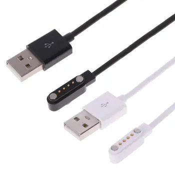 

1 PC Charger For KW88 KW18 GT88 G3 Smartwatch USB 4 Pin Magnetic Charging Cables