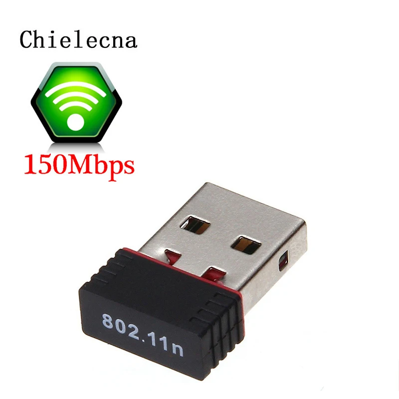 

Chielecna Dropship Good Sell Wireless 150Mbps USB WiFi Adapter 802.11n 150M Network Lan Card