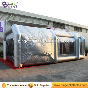 

8X4.5X3 Meters Inflatable Spray Paint Garage Booth Tent, Cabine de peinture gonflable toy tents
