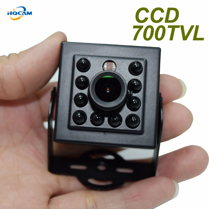 HQCAM CCD 960H 700TVL Effio e 10 шт. 940 нм мини камера ночного видения видеонаблюдения