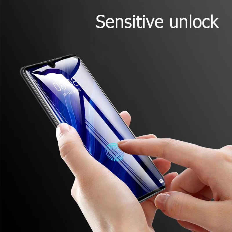 Закаленное стекло для Huawei P30 Pro защита экрана с полным покрытием Lite защитная