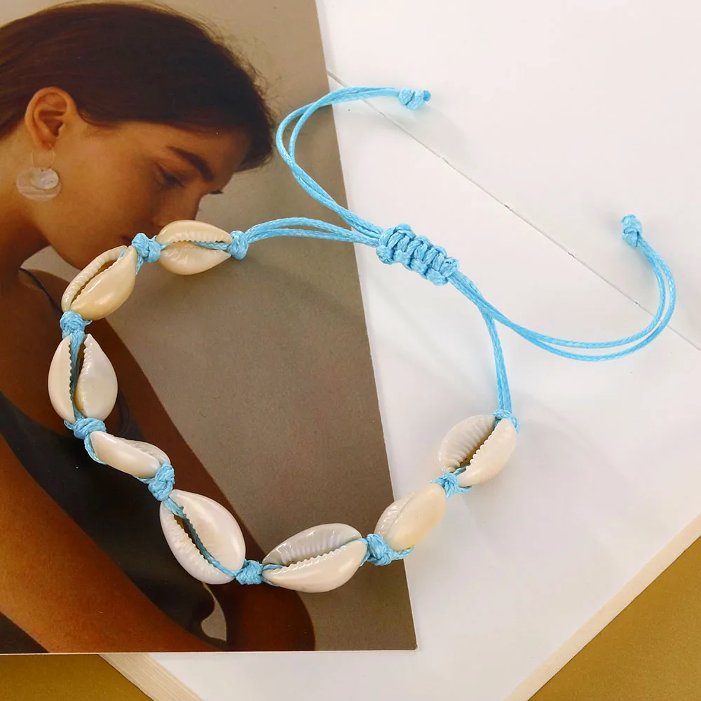 Ocean Beach Anklet Bohemian Retro Turtle Beaded Handmade Anklet Bracelet Leg Jewelry Gift silver anklet bracelet bead bracelet beads anklet fashion accessories