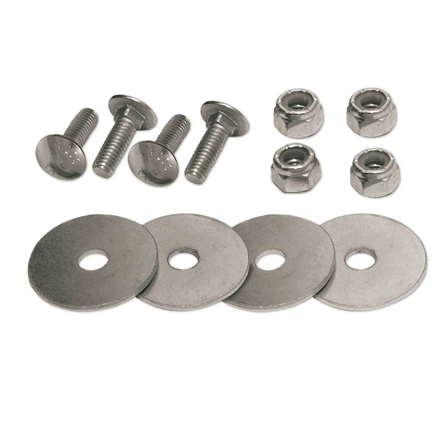 

CARRIAGE BOLT DOUBLE SET (5/16"x1") fastens 2 SNAPLOCS E-Track Singles