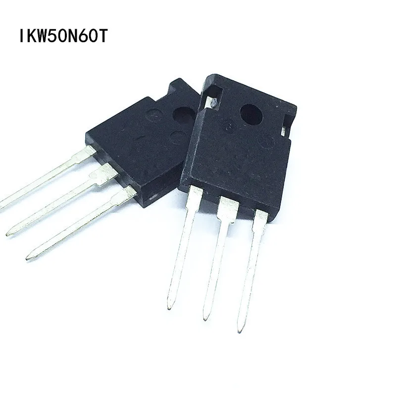 10pcs IKW50N60T K50T60 TO 247 IGBT Transistor 50A 600V in Voltage