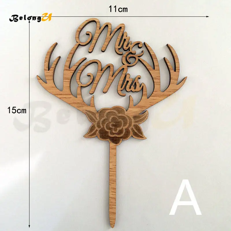 wedding decoration cake topper-PUW-010-02