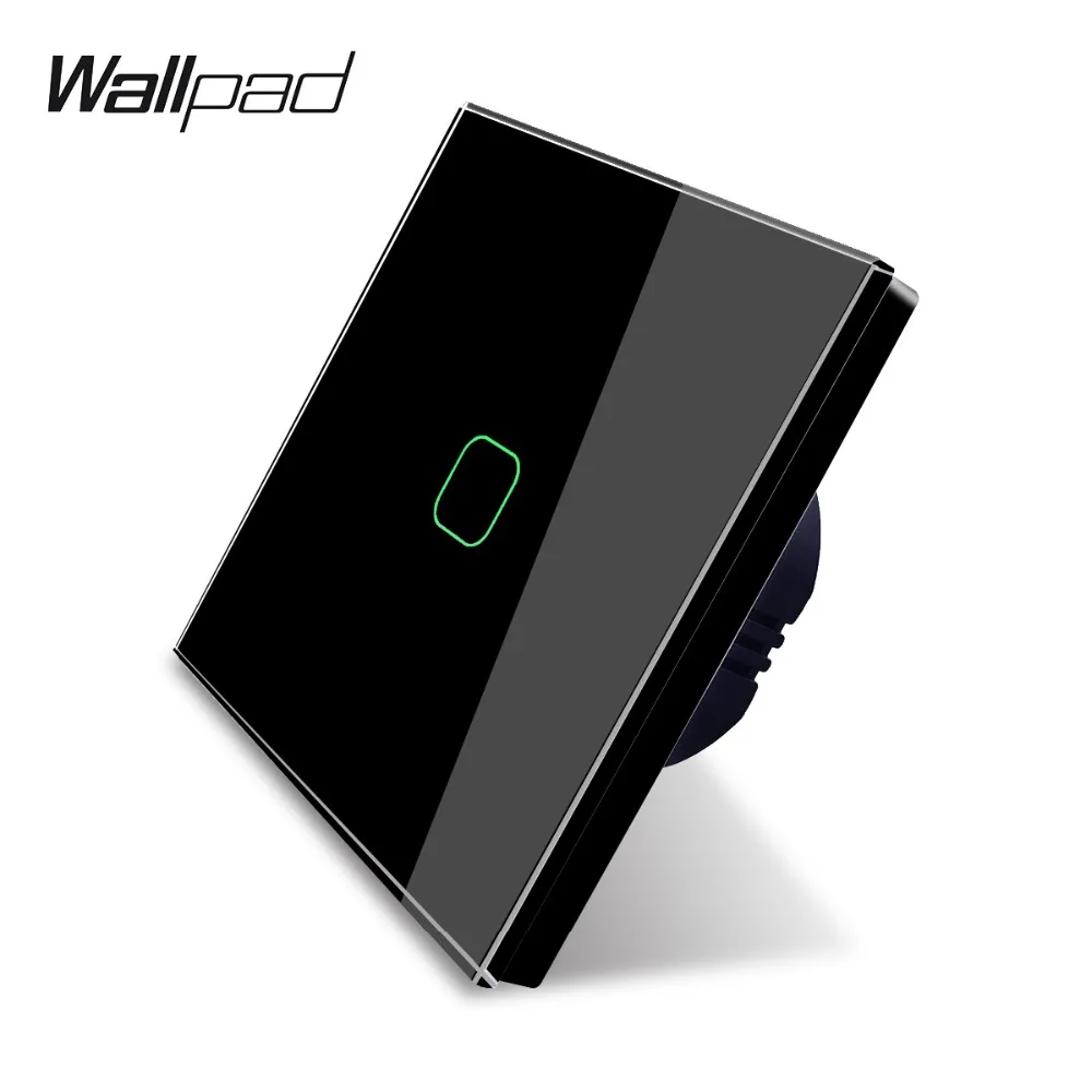 Настенный Электрический высветильник ель света Wallpad K3 1 клавиша канал 4 цвета со