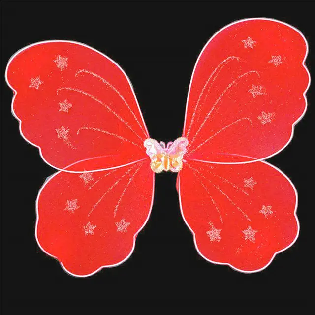 Download Single layer Butterfly Wing Cosplay Colorful Kids Girl ...