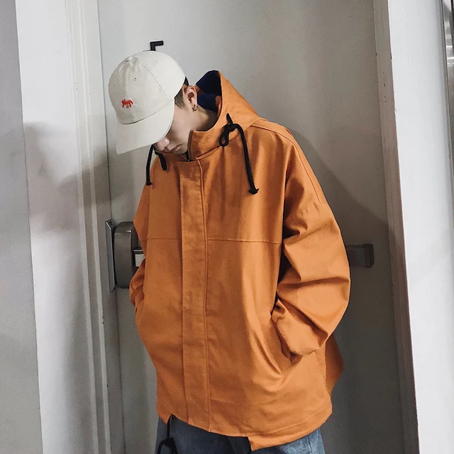 Hong Kong style bf jacket male winter Korean version of the trend loose