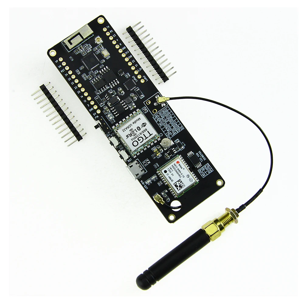 TTGO T Beam ESP32 LORA 433 мгц 868 915 923 wi fi беспроводной Bluetooth модуль LORA32 GPS Φ IPEX 18650 держатель