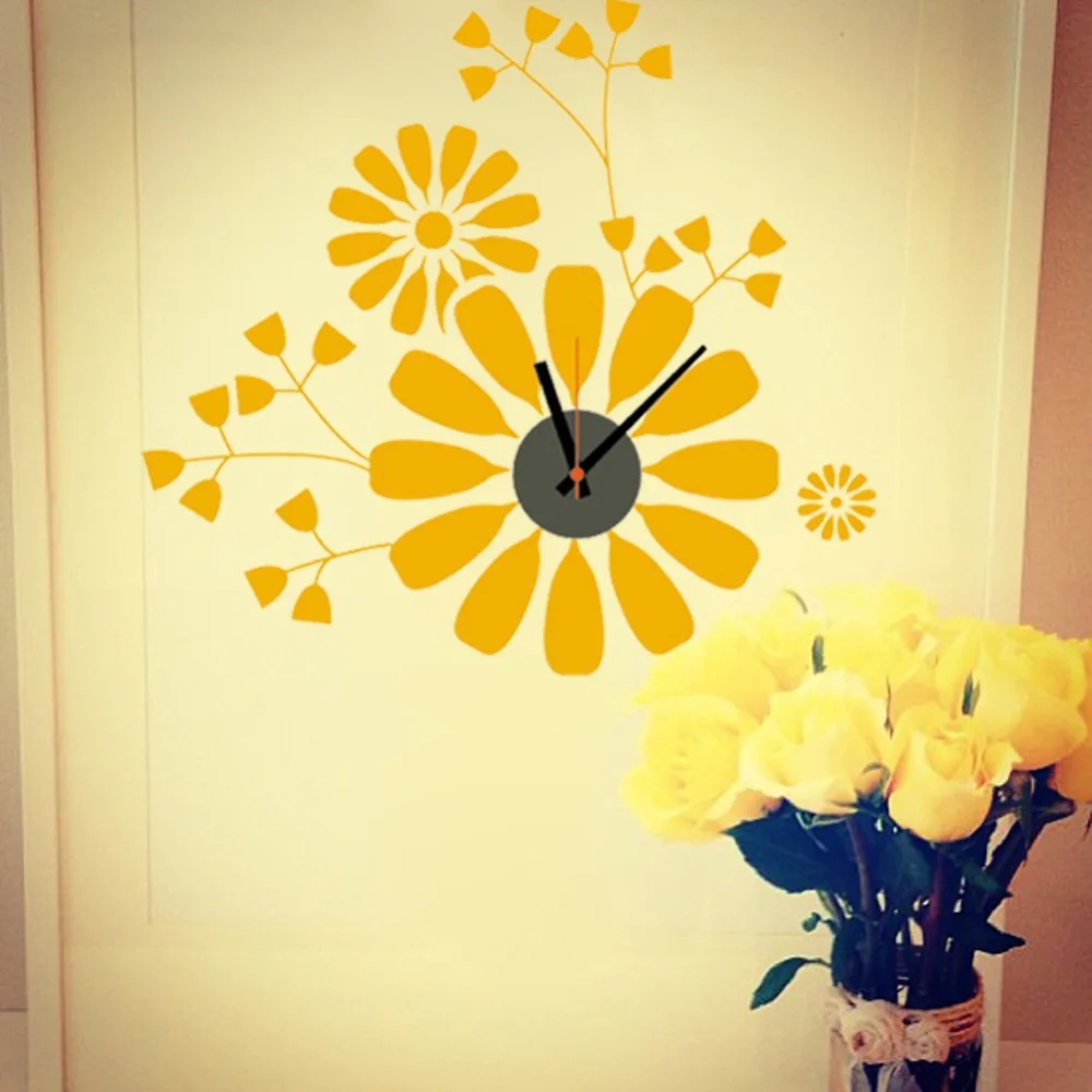 DIY classic Zooyoo brand Electronic battery yellow flower digital