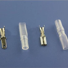 100 комплектов 2,8 мм 1way обжимные клеммы Женский Разъем Spade