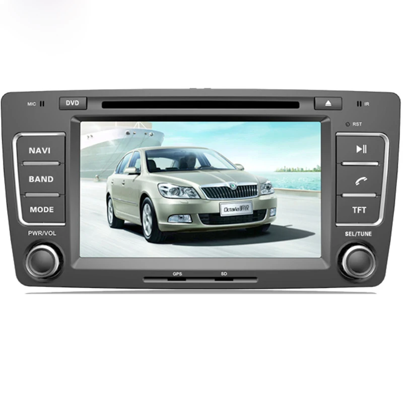 Ectwodvd Wince 6.0 Car Multimedia Player For Skoda Octavia 2013 Car DVD Video Player GPS
