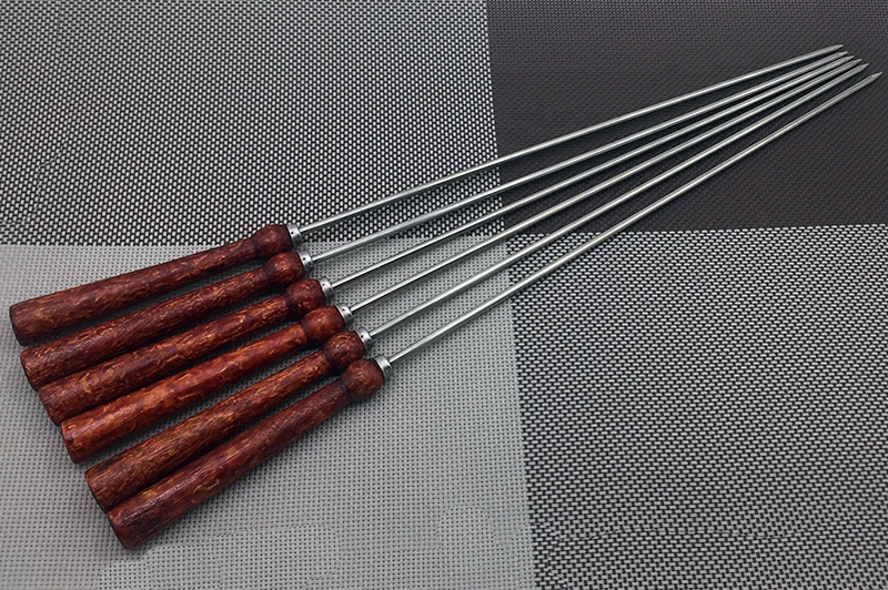 Wood BBQ skewers  (9)