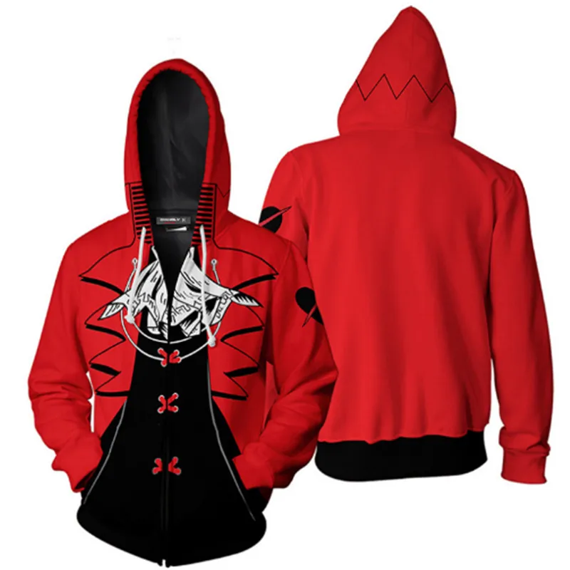 

Cross-border new avengers 4 quantum warsuit concept 3D digital printing men's and women's fashion zipper hoodie XXS-4XL