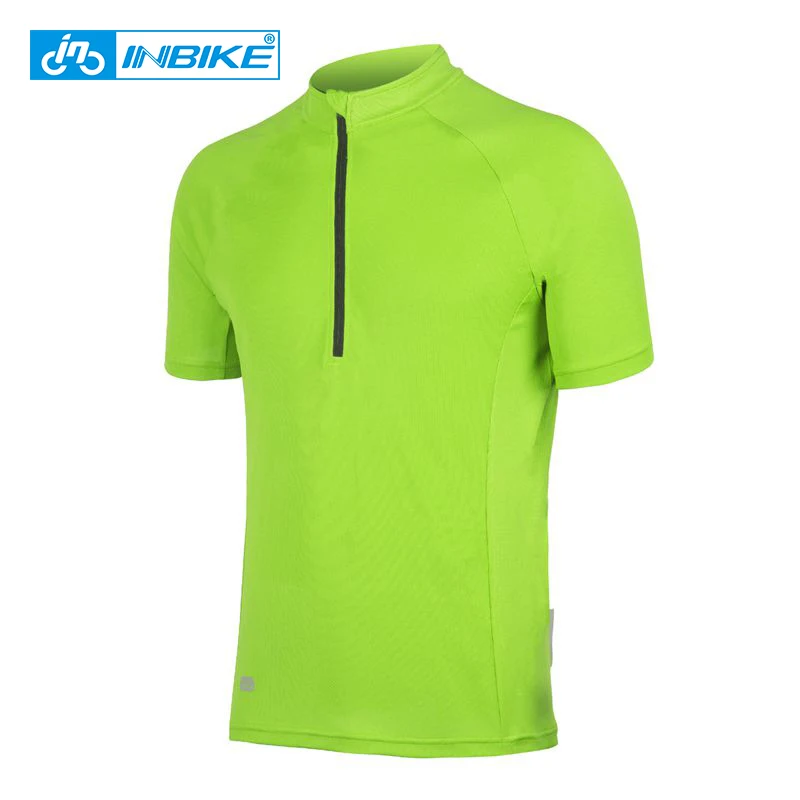 INBIKE, Мужская велосипедная базовая одежда, велосипедная рубашка с коротким рукавом, хорошо пропускающая воздух, нижнее белье для велосипеда, крутая сетка, Джерси, быстросохнущая одежда