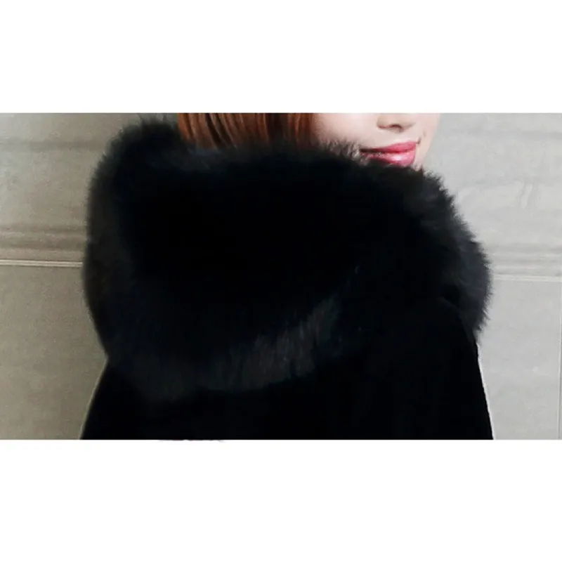 Yagenz De Capuchon Chaud Hiver Renard Veste Jeunes Tops Black À 799 Court Manteau Vêtements Fourrure Mode Femmes Imitation En Fausse RxwPEqCORr