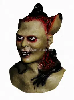 

Halloween Deadly Silence Blood Awful Overhead Latex Zombie Fantasy Mask