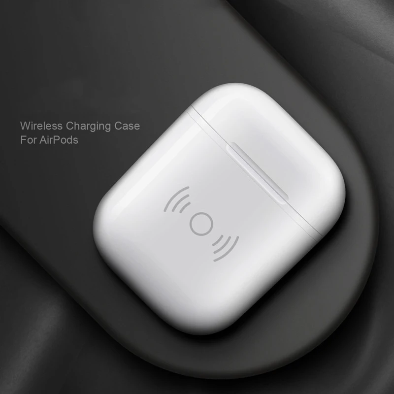 

Wireless Charge Case for Airpods Silicone Protective Cover for Apple Airpods Housing Anti knock Scratch-proof QI Charger