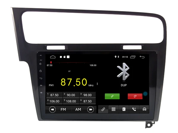 Best 64GB rom 8 core Android 8.1.2 car GPS for  Golf 7 2013-2015 silvery touch screen radio DSP stereo navi carplay unit multimedia 5