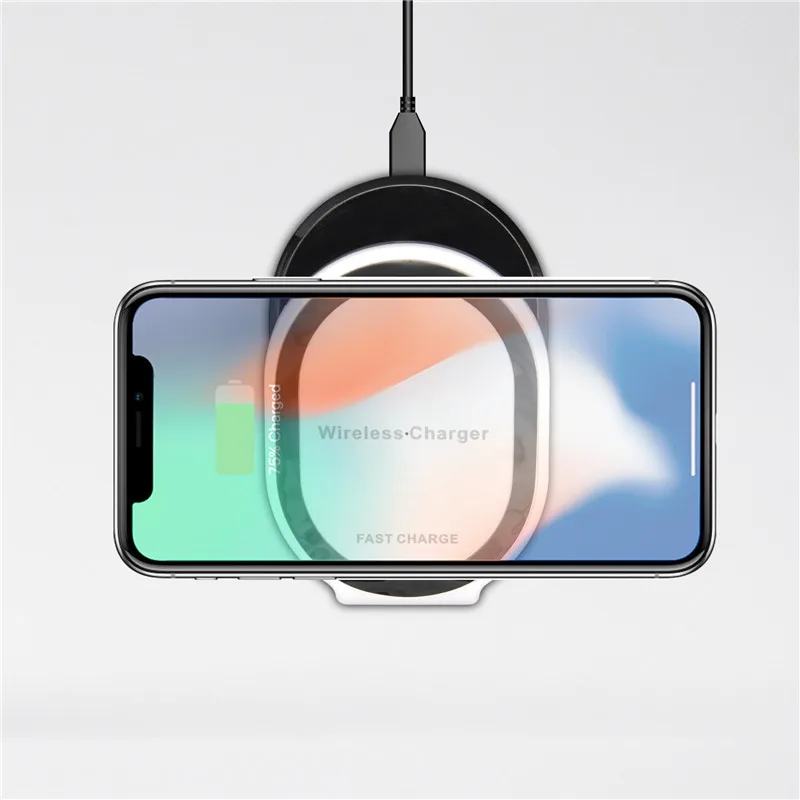 3 puertos USB socket para Quick Charge 3.0 smart phone enchufe telefon Portable Adaptador wireless charger for apple iPhone 8 X