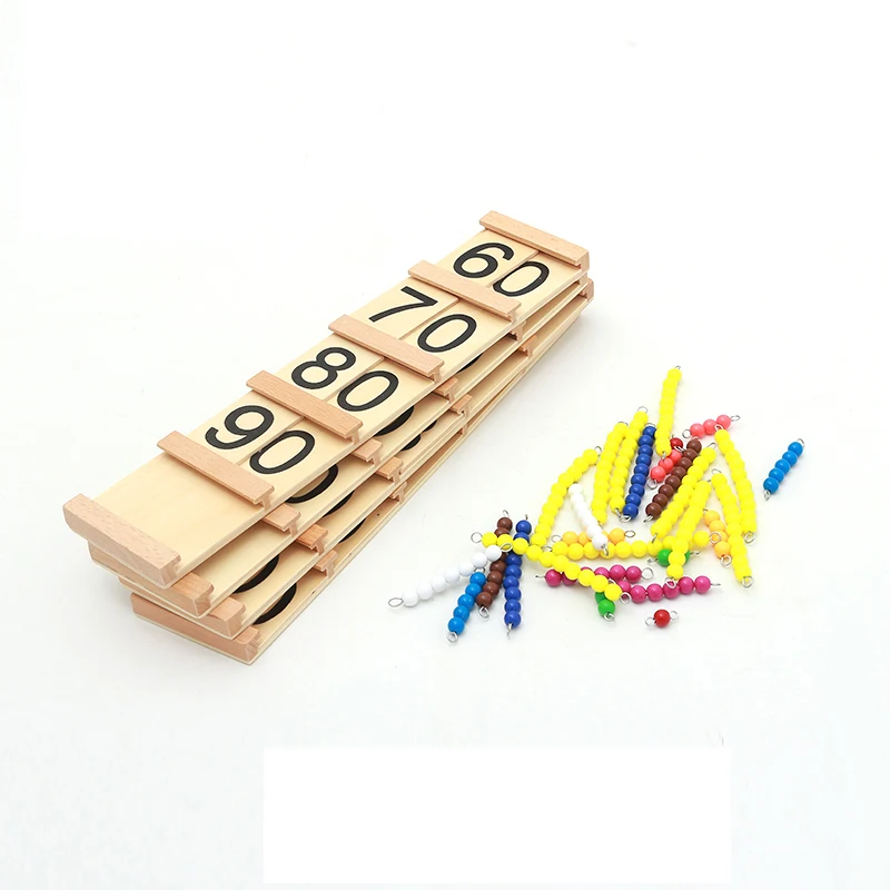 Montessori teaching aids in Seguin Wooden Toys For Children Teens and Tens Boards Early Childhood Preschool Training Family