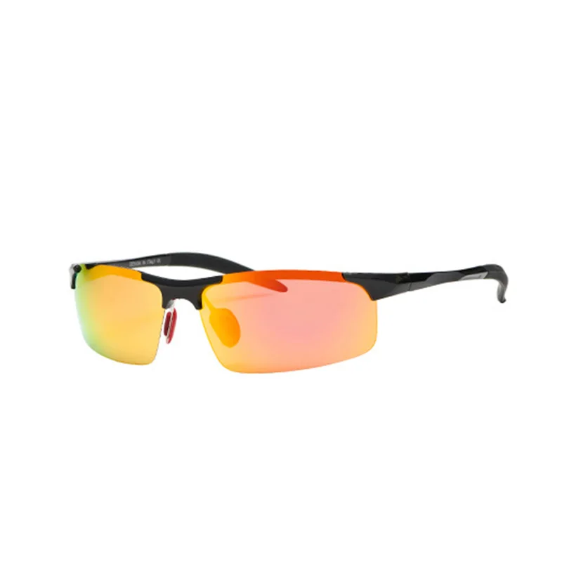 Солнцезащитные очки новые уличные мужские классические Поляризованные велосипедные очки из алюминия и магния модные рисовые ногти длинные очки - Цвет: C05