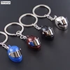 Hot metal Motorcycle Helmet Key Chain Fashion Stereo Motorcycle Helmets Safety Auto Bag Car Key Ring KeyChain Gift jewelry 17021 ► Photo 2/6