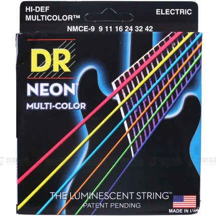 DR Strings Neon hi def K3 cuerdas de guitarra eléctrica, medianas recubiertas, 10 46|Partes y accesorios de guitarras| AliExpress