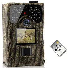 12MP Full HD 1080P Sensor Wildlife Hunting Camera 65ft Infrared Scouting Camera with Night Vision IR LED Waterproof 0.2s Trigger