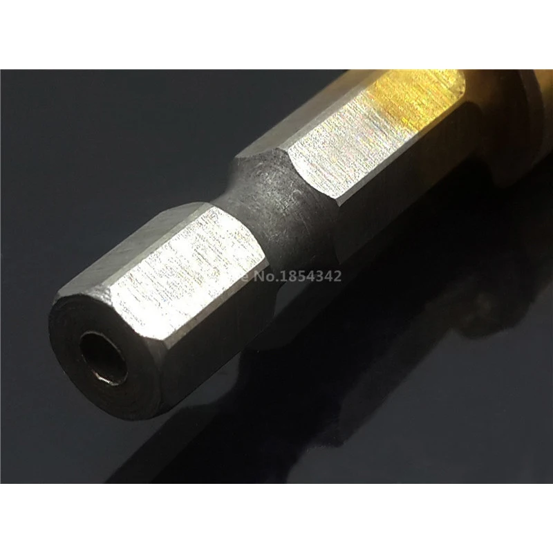 HSS 4241 Титан 4-32 мм 1/4 шестигранным хвостовиком металлическое ступенчатое сверло отверстие резак древесины конус бурения керна пила Мощность инструмент для сверления