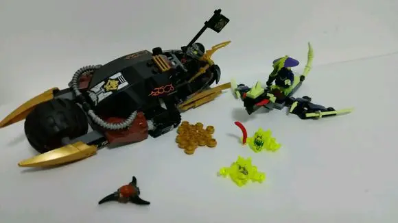 Bela ninjogoes Blaster комплект для строительства велосипеда совместимый с Legoings 70733