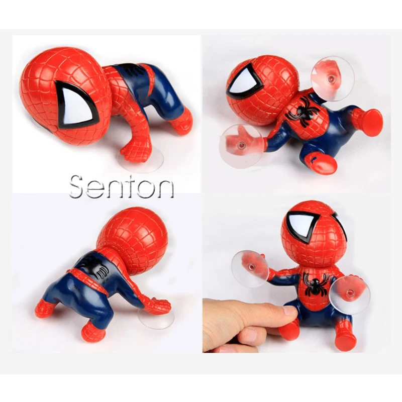 

1X Car 3D Climbing Spiderman Suckers For Mitsubishi ASX Lancer 10 9 Outlander Pajero For Suzuki Swift Grand Vitara SX4 Vitara