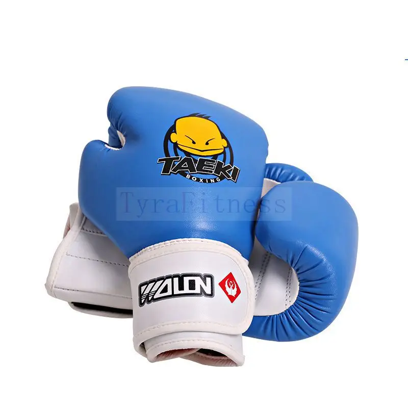 

4 Oz Kids Children Cartoon Sparring MMA Kick Fight Boxing Gloves 4 ColorTraining Age 5-12
