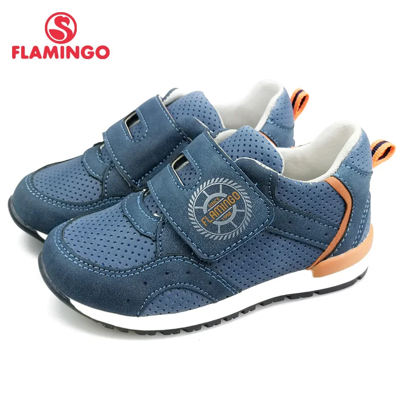 

QWEST(by FLAMINGO) 2019 New Patchwork Spring&Summer Hook&Loop Outdoor Walking Kids shoes for boys size 23-28 91P-SW-1291