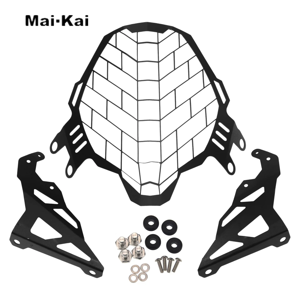 

MAIKAI FOR SUZUKI V-strom 650 V-strom650 2017-2019 Motorcycle modification Headlight Grille Guard Cover Protector