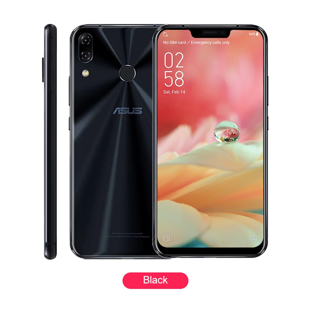 Глобальная версия ASUS Zenfone 5 мобильного телефона ZE620KL 4G 6 AI Камера 2 &quotAndroid 8 0 Qualcomm
