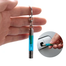 Мини-экономический Авто антистатический Электрический Очиститель, брелок для ключей, новые аксессуары для интерьера, брелоки