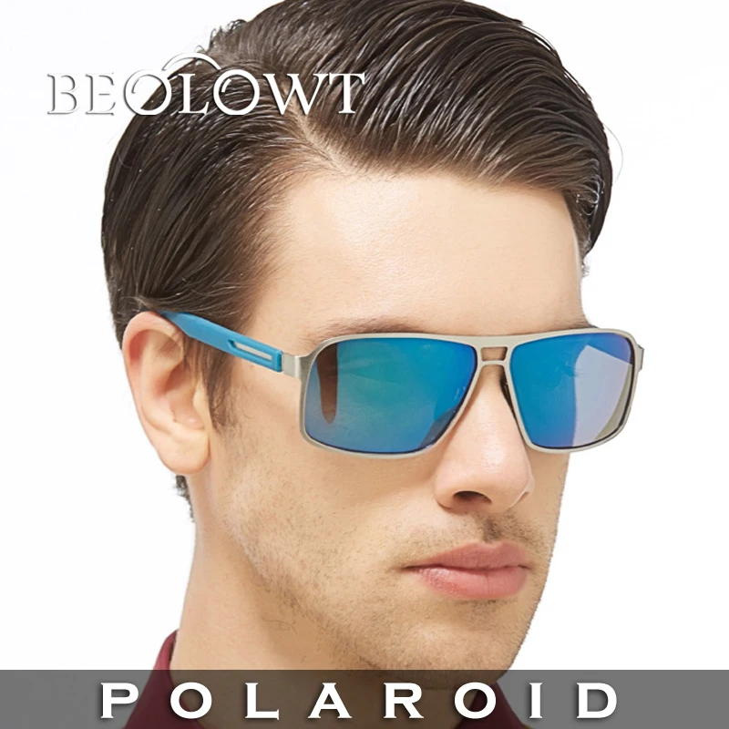 BEOLOWT Brand Fashion Polaroid Sunglasses Women Men Polarized Sun