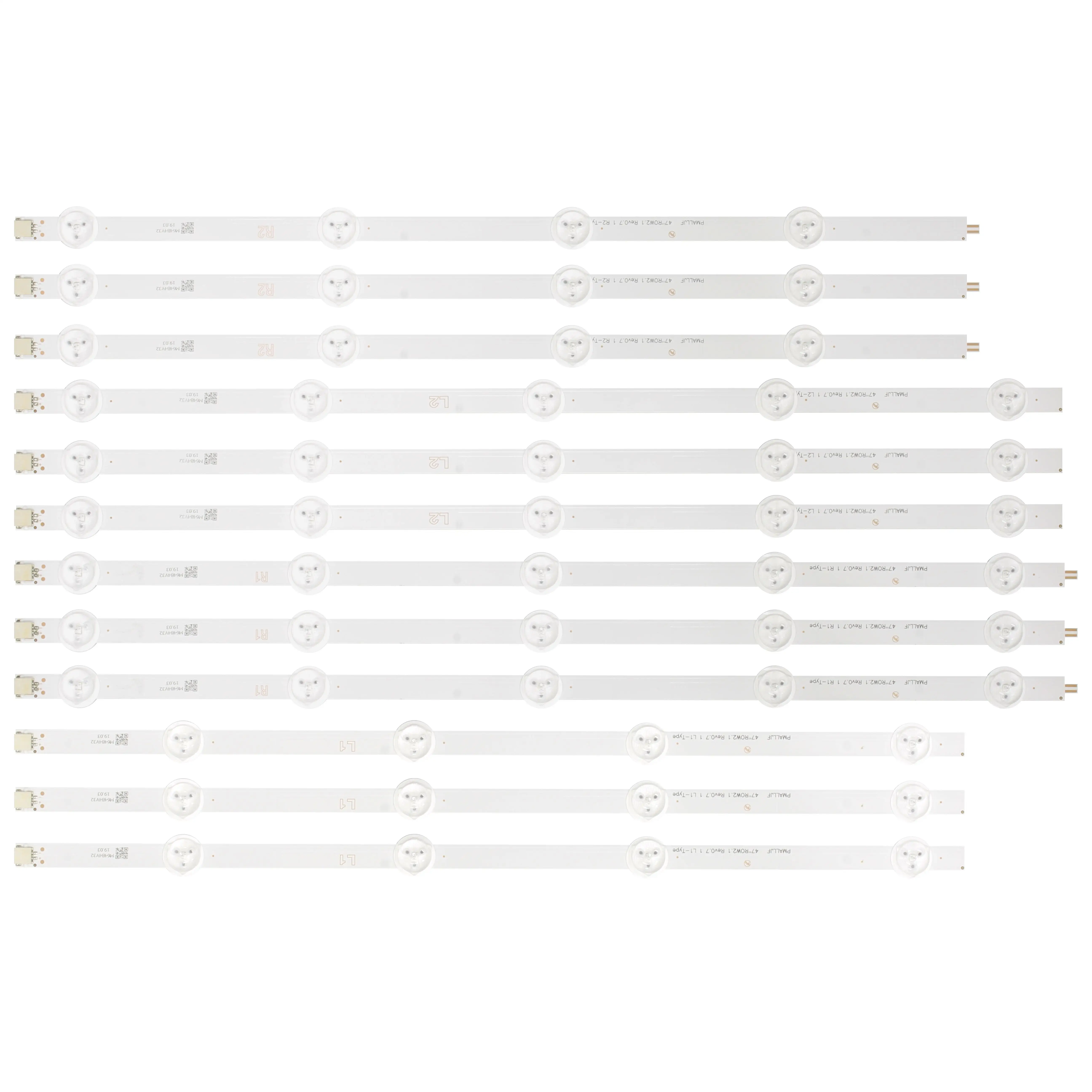 

12Pcs 47'' LED Strips Bars for LG 47LN5400-CN 47LP360C-CA 47LN519C-CC 47LN5790 47LN5750 47LN5700 47LN5200