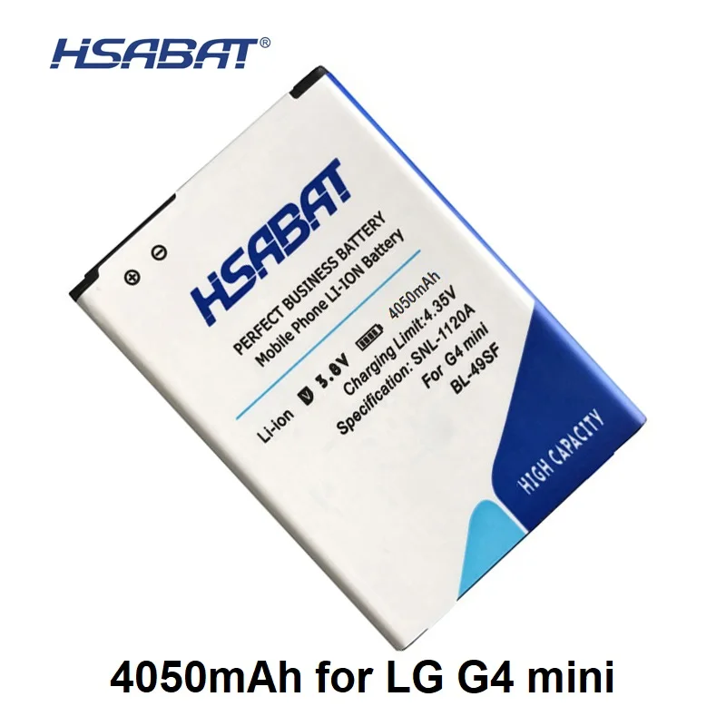 

HSABAT 4050mAh BL-49SF Battery For LG G4 mini Battery G4C G4S H735T H525N G4mini miniG4 Batterie Bateria AKKU