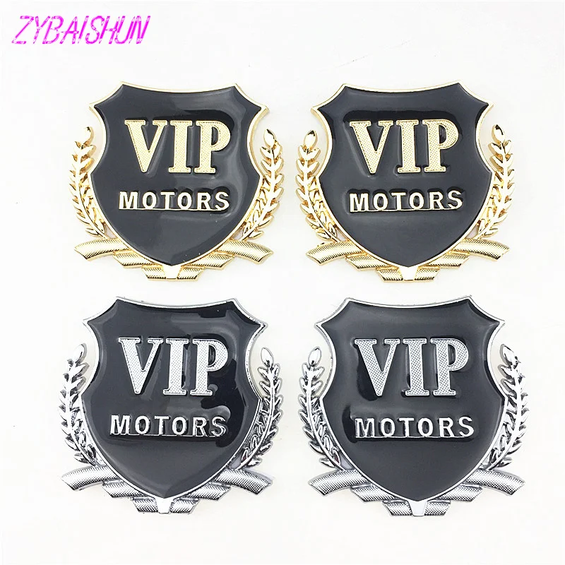 3D Металлические автомобильные Стикеры с эмблемой VIP MOTORS 2 шт. для Buick Regal Lacrosse Excelle