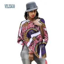 Винтажный принт cappa для женщин Базен Riche Плюс Размер 6xl традиционные африканские Топы Одежда WY2973