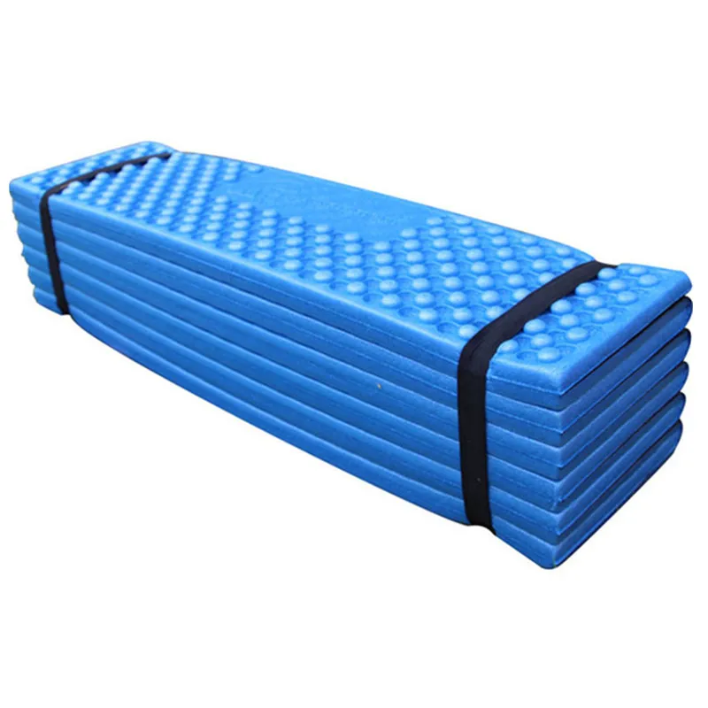 Hot Sale PE Camping Mats Egg Slot Folding Beach Mat Outdoor Single Seat Tent Mats 190