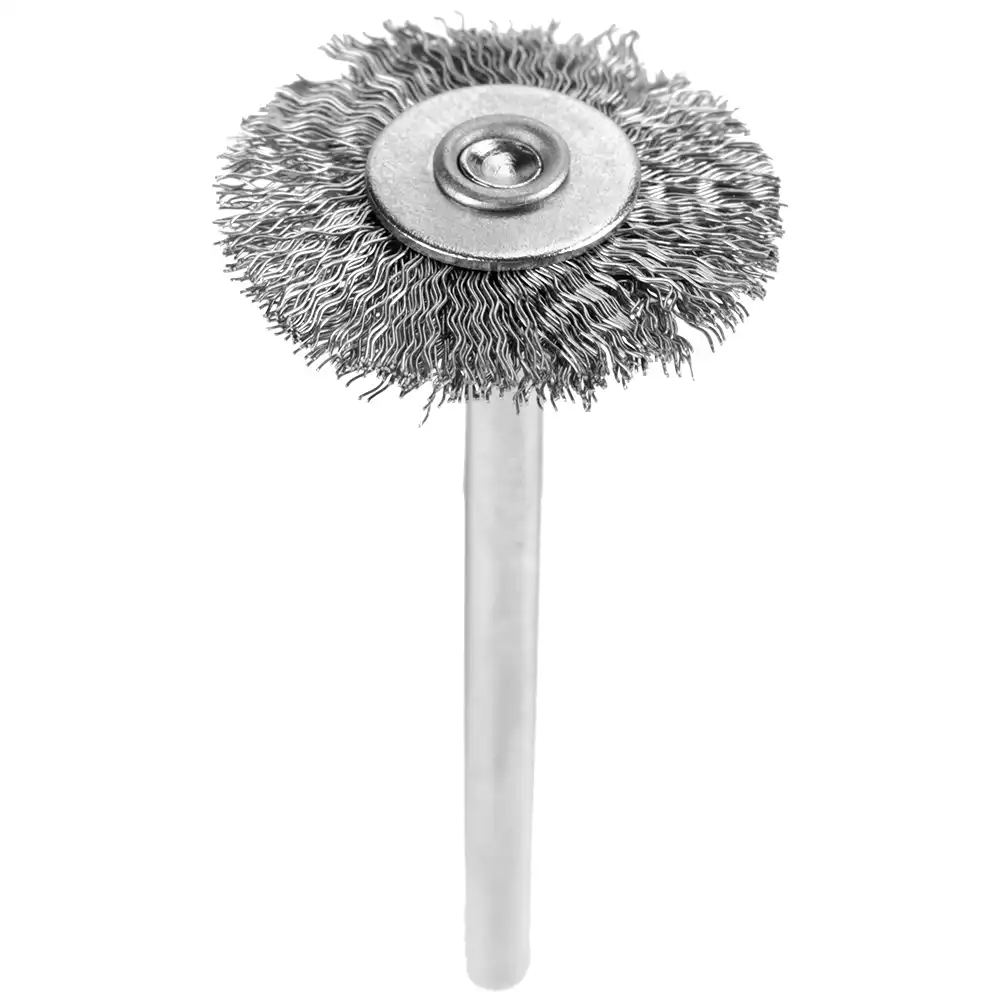 10Pcs 25mm Cepillo de Alambre Mini,Cepillo de Rueda de Alambre Cepillo de Pulido de Acero Inoxidable para Herramienta Rotativa para Pulido Superficie Met/álica para Maquinaria,Industria,Electr/ónica