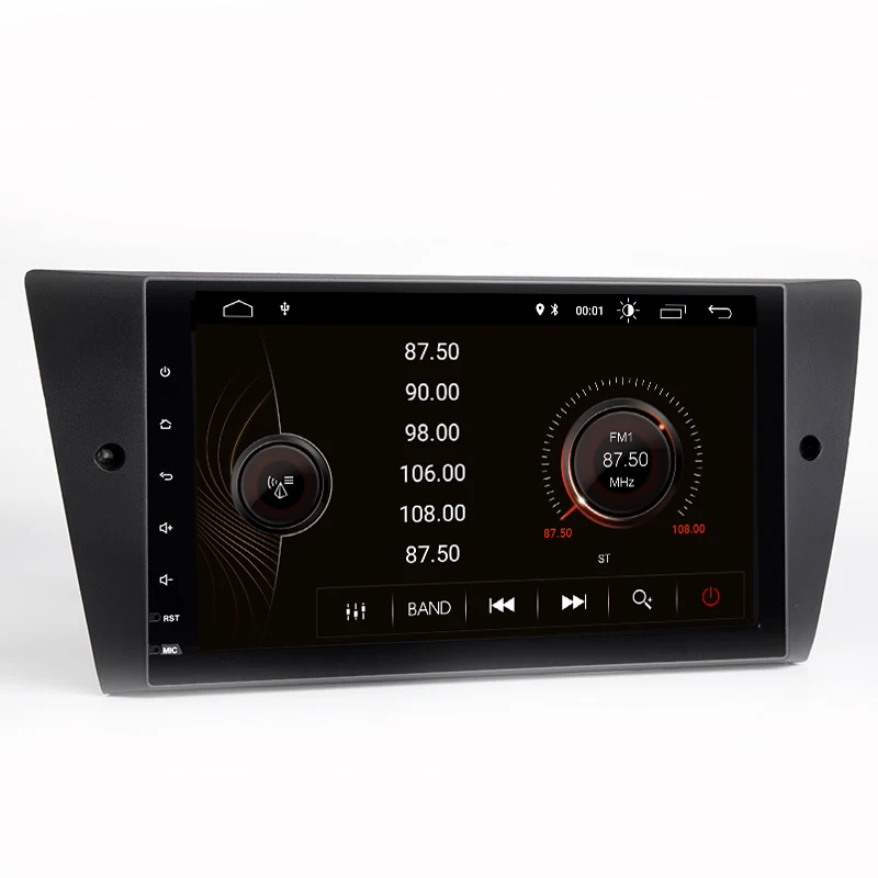 Best Xonrich Car Multimedia Player 1 Din Android 9.0 For BMW E90/E91/E92/E93 3 Series Radio GPS Navigation Head Unit Audio Wifi DAB+ 1