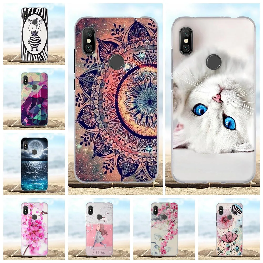 

For Xiaomi Redmi Note 6 Pro Case Silicone Cover For Xiomi Xioami Redmi Note 6 Pro Case Cat Funda For Redmi Note6 Pro Phone Cases